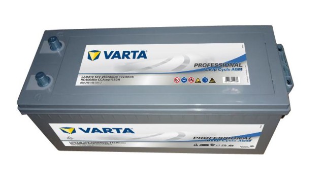 ΜΠΑΤΑΡΙΑ LAD210 VARTA DEEP CYCLE AGM 210AH