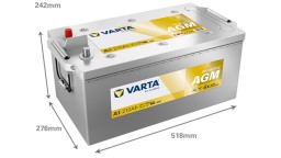 ΜΠΑΤΑΡΙΑ A1 VARTA PROMOTIVE AGM 210AH 1200A/EN
