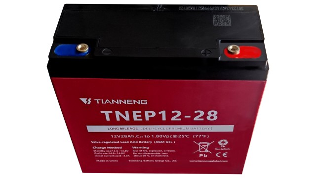 ΜΠΑΤΑΡΙΑ TNEP12-28 TIANNENG VRLA AGM 12V 28AH c20