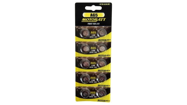 ΜΠΑΤΑΡΙΑ ΑΛΚΑΛΙΚΗ AG5 MOTOBATT (10 τεμάχια) ΜΠΑΤΑΡΙΑ ΑΛΚΑΛΙΚΗ AG5 MOTOBATT (10 τεμάχια)