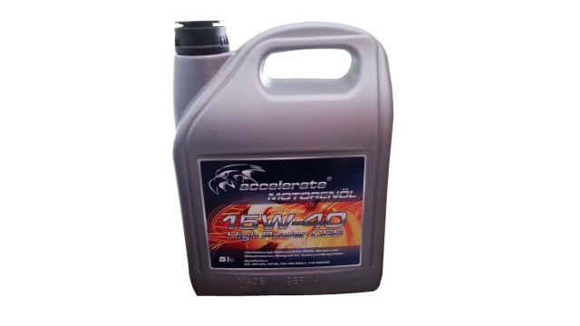 15W40 High Power CSS API SL/CF · ACEA A3-/B4-04 5 ΛΙΤΡΑ ACCELERATE