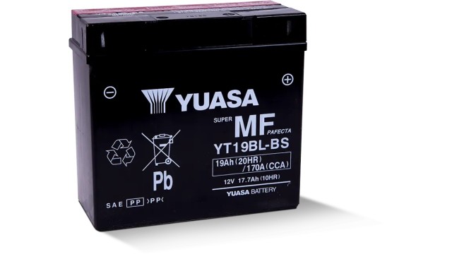 ΜΠΑΤΑΡΙΑ YUASA YT19BL-BS 12V 19AH 20hr 170A/CCA ΓΙΑ BMW ΜΟΤΟΣΥΚΛΕΤΕΣ